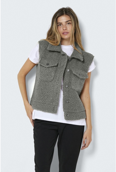 Noisy may nmhinny s/l boucle vest