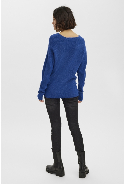 Vero Moda vmcrewlefile ls v-neck blouse noos