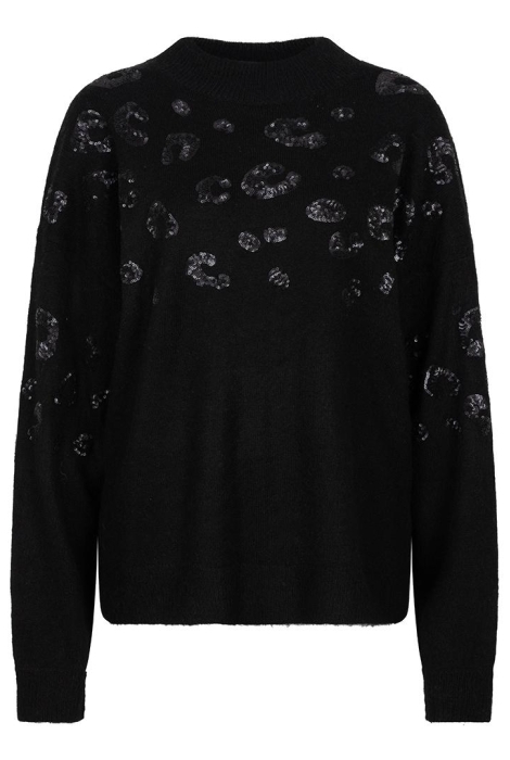 EsQualo sweater animal sequins