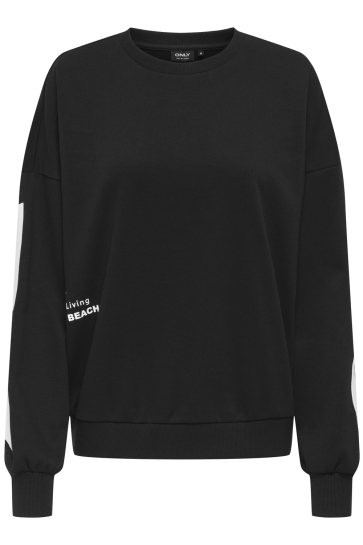 Only Trui ONLKYLE L/S CITY SWT 15354270 BLACK/SYDNEY