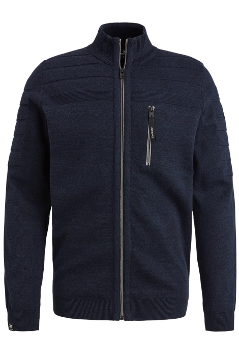 Vanguard zip jacket cotton bonded mouline