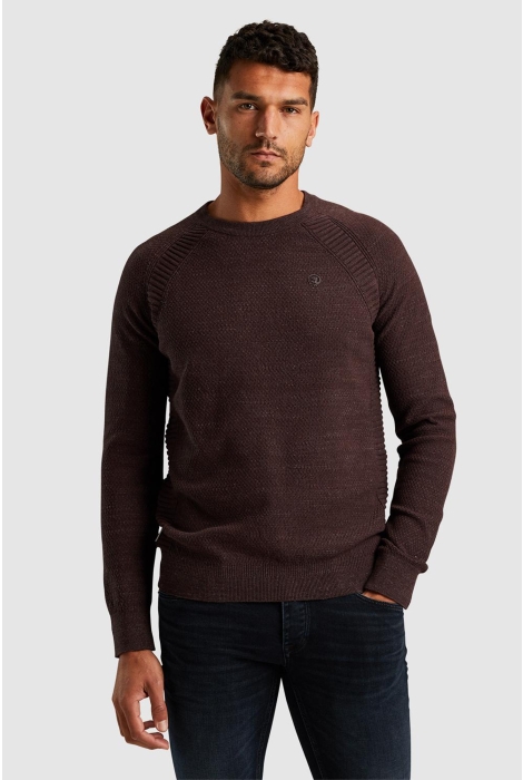 Cast Iron crewneck cotton heather plated ble