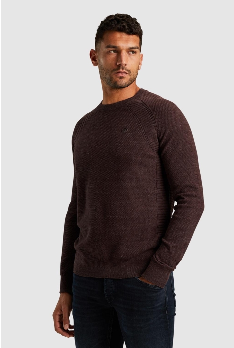 Cast Iron crewneck cotton heather plated ble