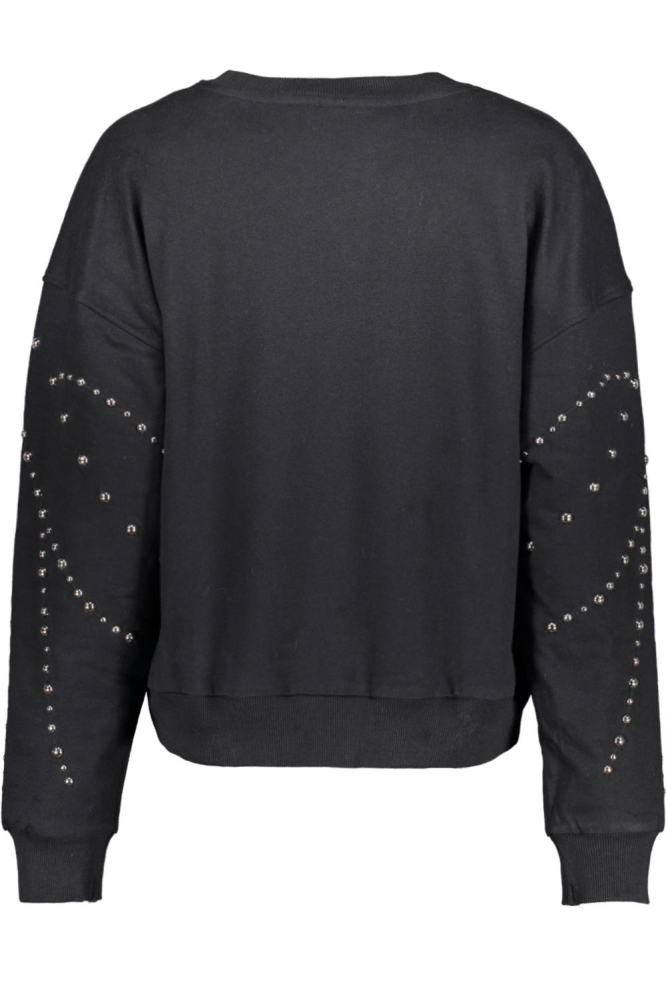 JDYRAY L/S STUD SWEAT JRS EXP 15347603 BLACK/STUDS