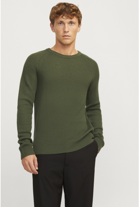 Jack & Jones jjpannel knit crew neck aw24