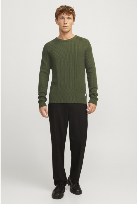 Jack & Jones jjpannel knit crew neck aw24