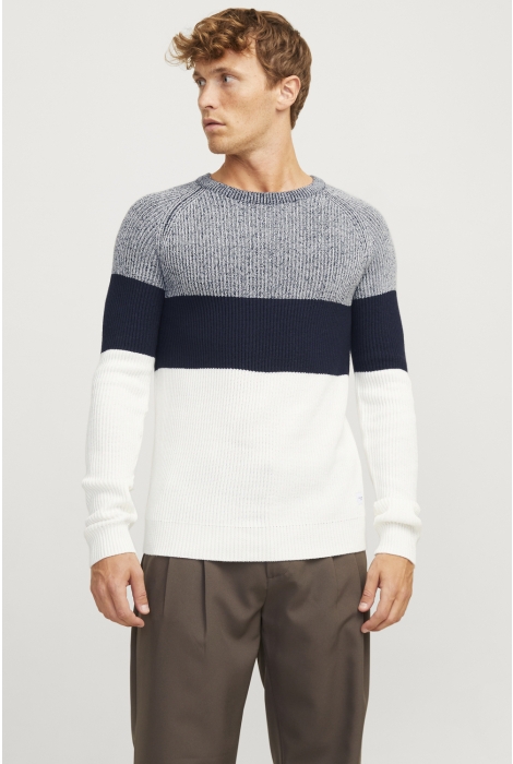 Jack & Jones jjpannel knit crew neck aw24