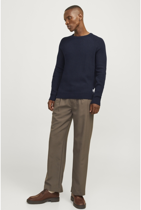 Jack & Jones jjpannel knit crew neck aw24