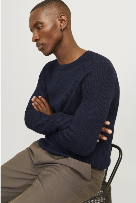 Jack & Jones jjpannel knit crew neck aw24