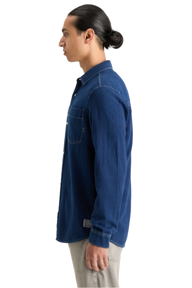 REGULAR FIT PREMIUM INDIGO TWILL WA 178733 401