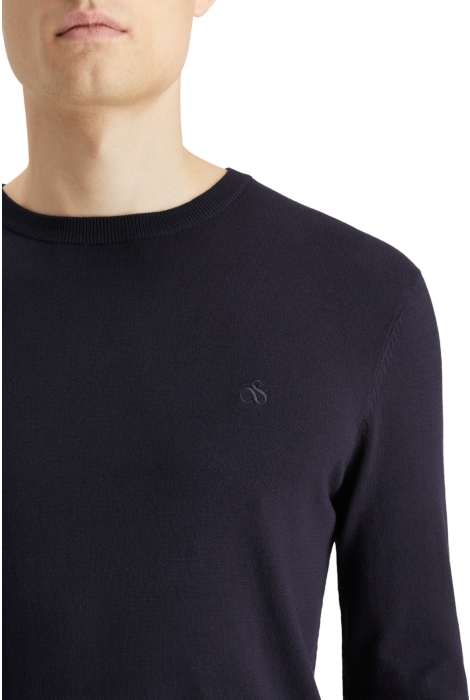 Scotch & Soda core - viscose pullover crewneck