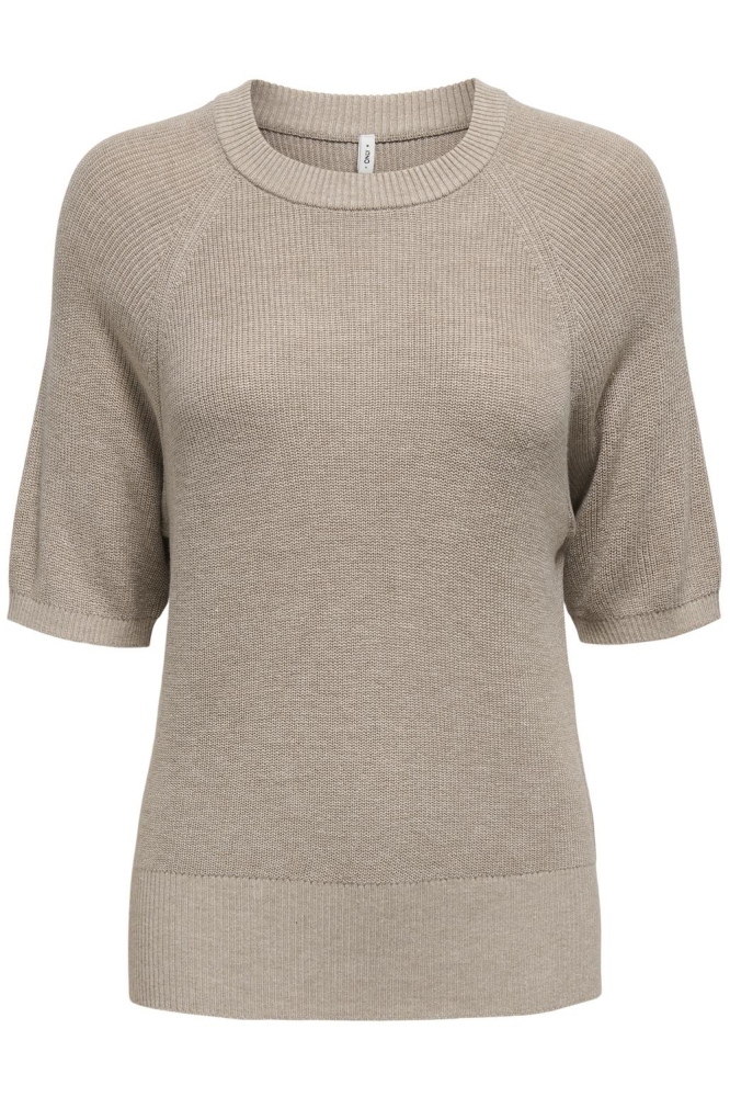 ONLLECIA LIFE SS RAGLAN O-NECK CC K 15339541 STRING/MELANGE