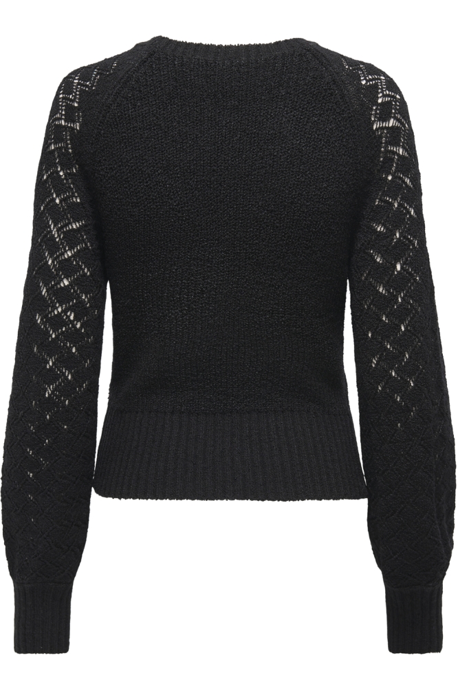 ONLMIAMI LS O-NECK CC KNT 15335108 Black