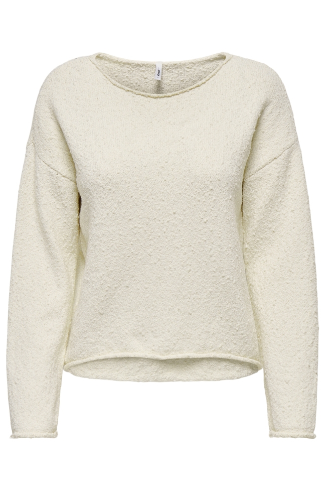 ONLALVILDA LS O-NECK CC KNT 15339651 BIRCH