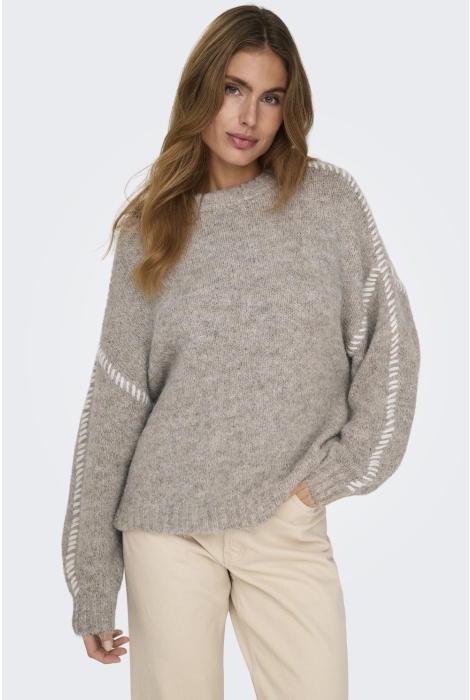 Jacqueline de Yong jdyzoey life l/s on stitch pull knt