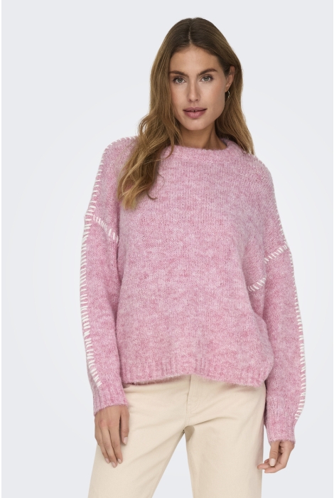 Jacqueline de Yong jdyzoey life l/s on stitch pull knt