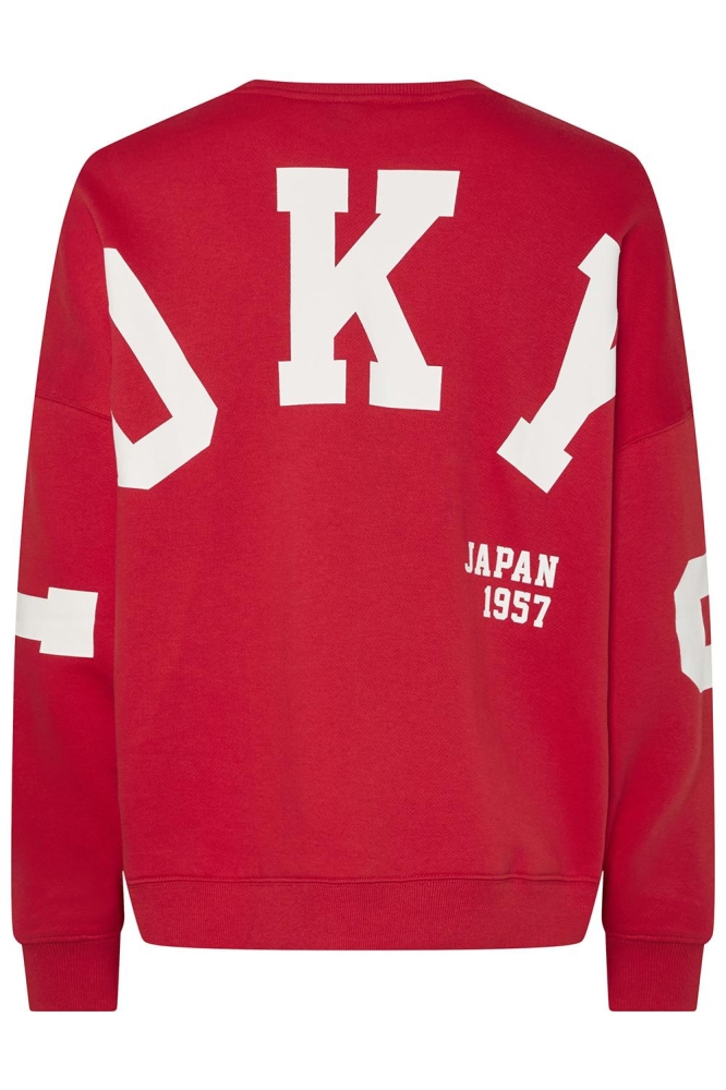 PCFILY LS O-NECK OVERSIZED SWEAT JR 17160331 LOLLIPOP/TOKYO