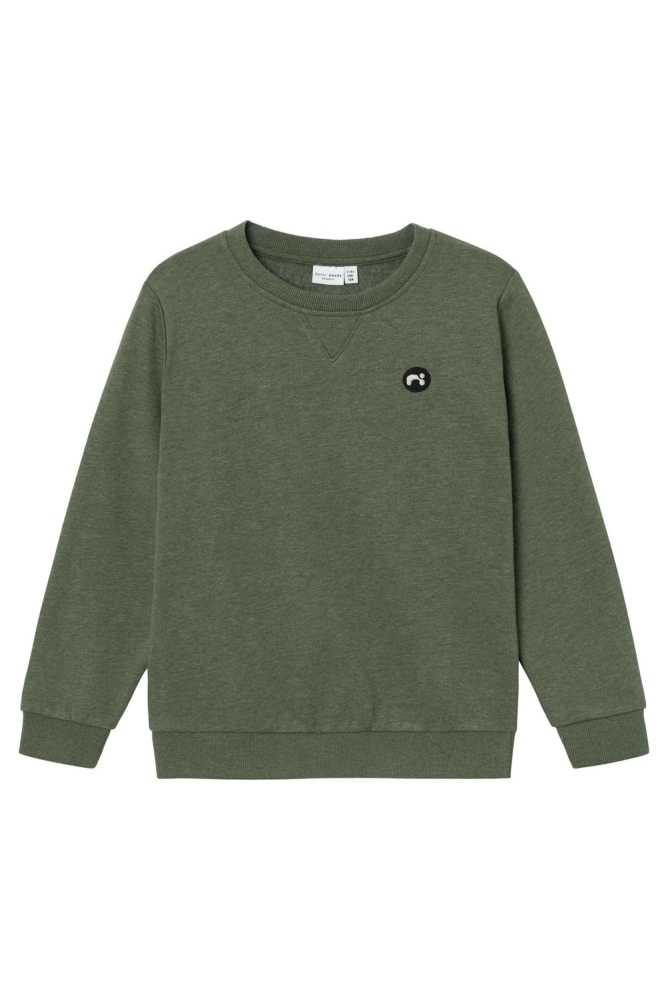 NKMVIMO LS SWEAT BRU NOOS 13220321 Rifle Green