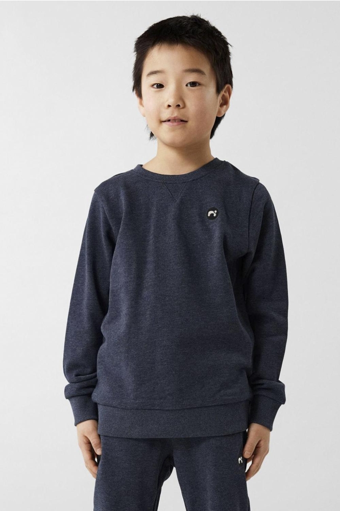 NKMVIMO LS SWEAT BRU NOOS 13220321 Dark Sapphire