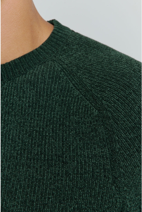 NO-EXCESS pullover crewneck 2 coloured chenil