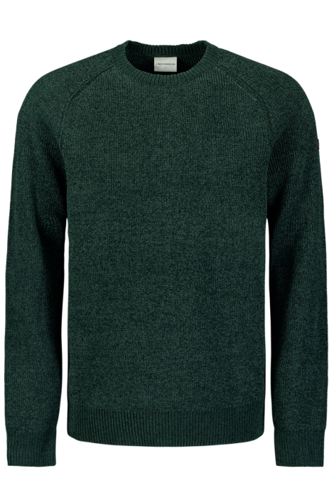 NO-EXCESS pullover crewneck 2 coloured chenil