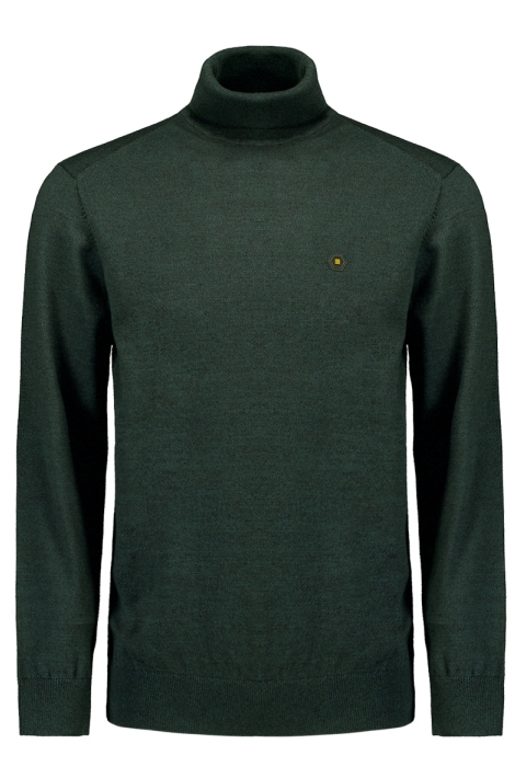 NO-EXCESS pullover rollneck 2 coloured melang