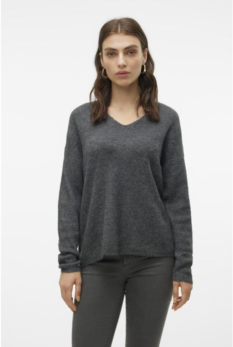 Vero Moda vmcrewlefile ls v-neck blouse noos