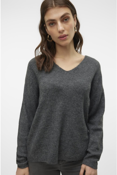 Vero Moda vmcrewlefile ls v-neck blouse noos