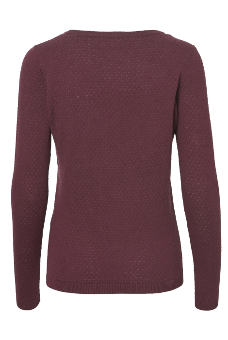 Vero Moda vmcare structure ls o-neck blou noo