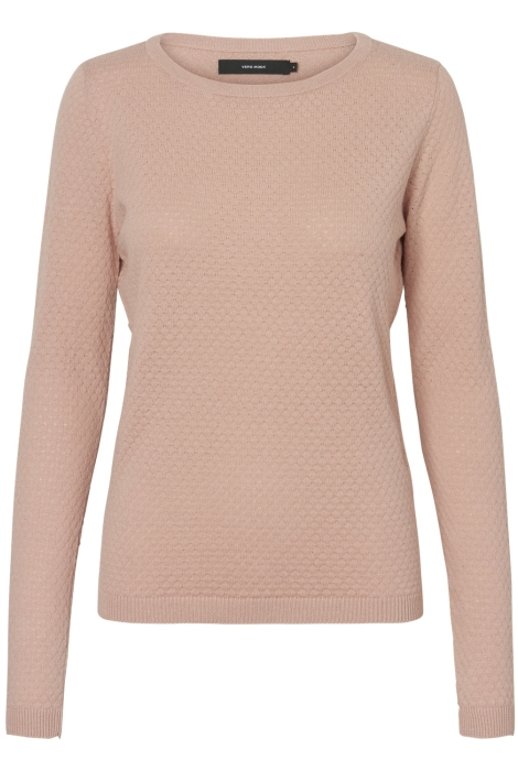 Vero Moda vmcare structure ls o-neck blou noo