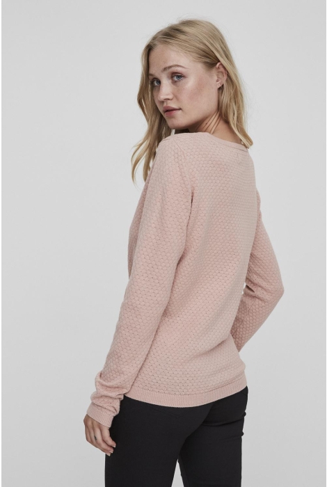 Vero Moda vmcare structure ls o-neck blou noo