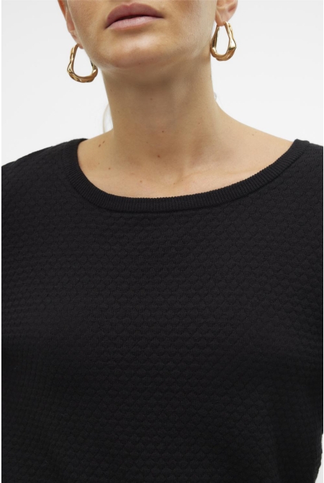 Vero Moda vmcare structure ls o-neck blou noo