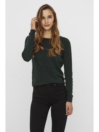 Vero Moda Trui VMCARE STRUCTURE LS O-NECK BLOU NOO 10136644 Pine Grove