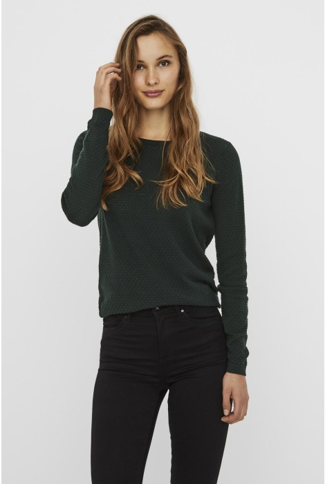 Vero Moda vmcare structure ls o-neck blou noo