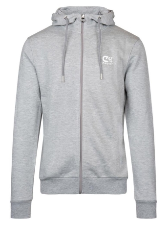 Cruyff Vest HERNANDEZ ZIP THRU HOOD CSA213056 900 GREY