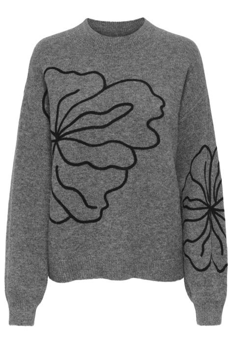 Jacqueline de Yong jdyjella l/s flower pullover knt