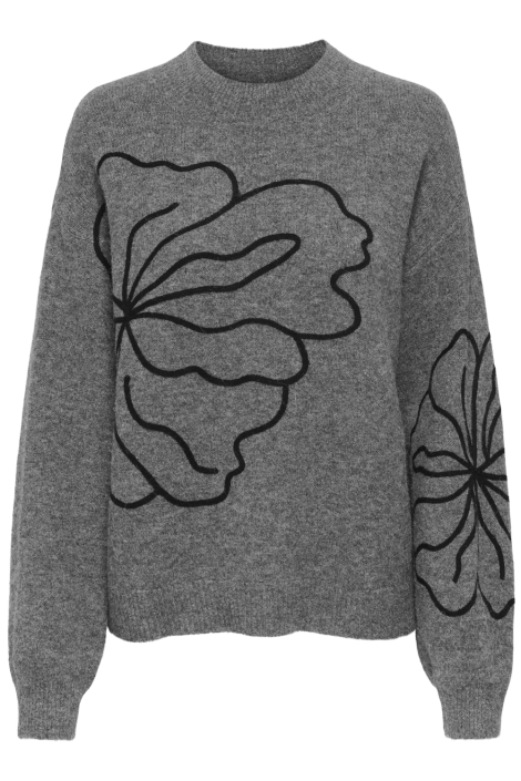 Jacqueline de Yong jdyjella l/s flower pullover knt