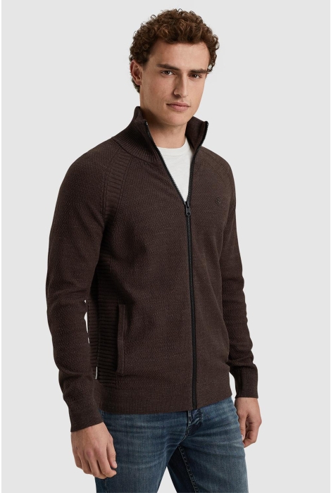 Cast Iron zip jacket cotton heather plated b