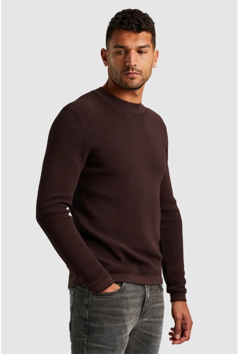 Cast Iron mock neck cotton modal