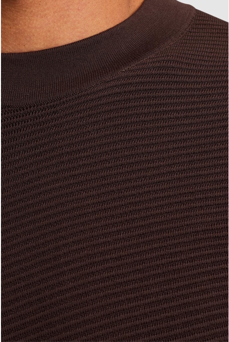 Cast Iron mock neck cotton modal