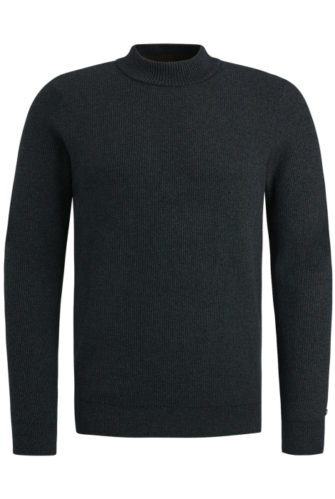 Cast Iron mock neck fine boucle