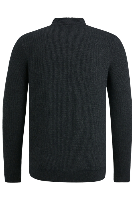 Cast Iron mock neck fine boucle