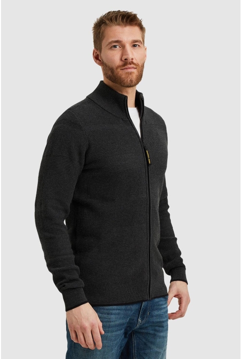 PME legend zip jacket cotton structure knit