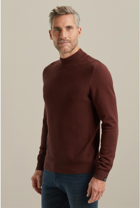 Vanguard mock neck pima cotton