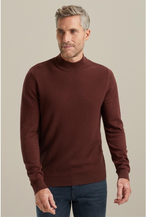 Vanguard mock neck pima cotton