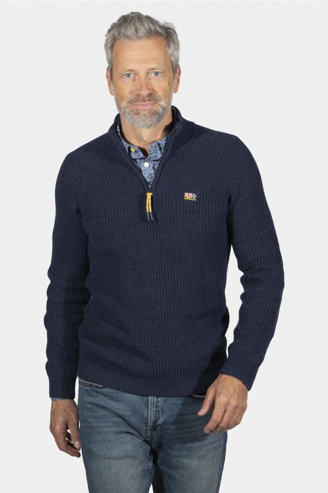 DRAKE 24KN424 1668 WINTER NAVY