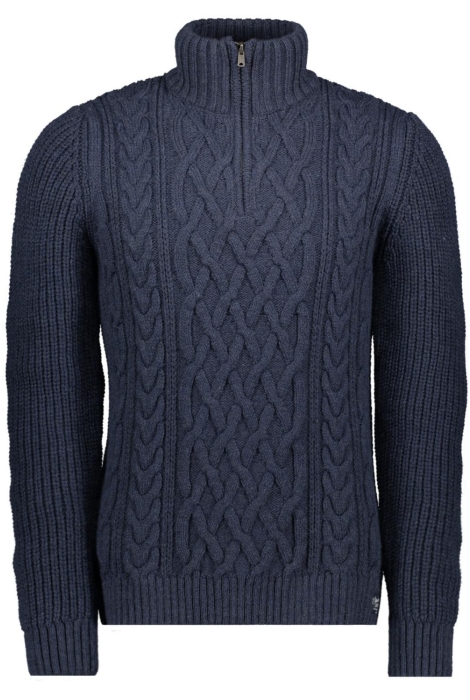 Superdry jacob cable knit half zip