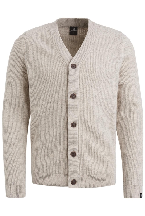 Vanguard button jacket wool cotton mix