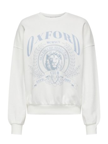 Only Trui ONLEVELYN L/S LION O-NECK SWT 15333538 Cloud Danver/Oxford