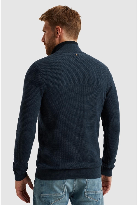 PME legend half zip collar cotton mouline